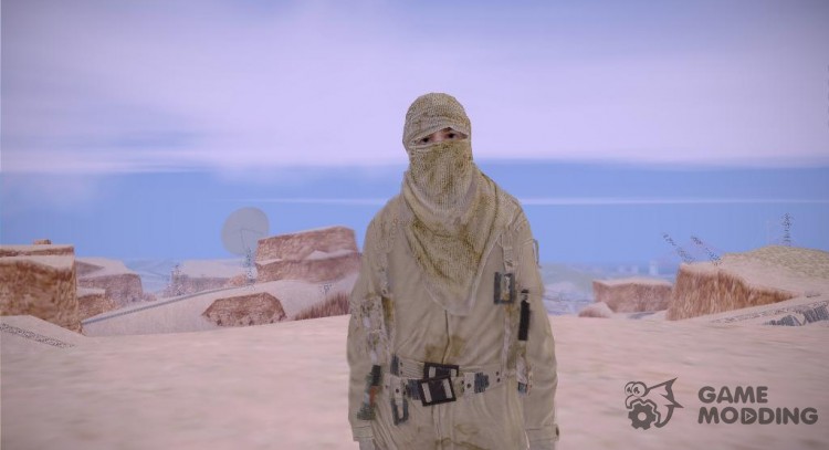 MW2 Arabian Sniper Desert v2 para GTA San Andreas