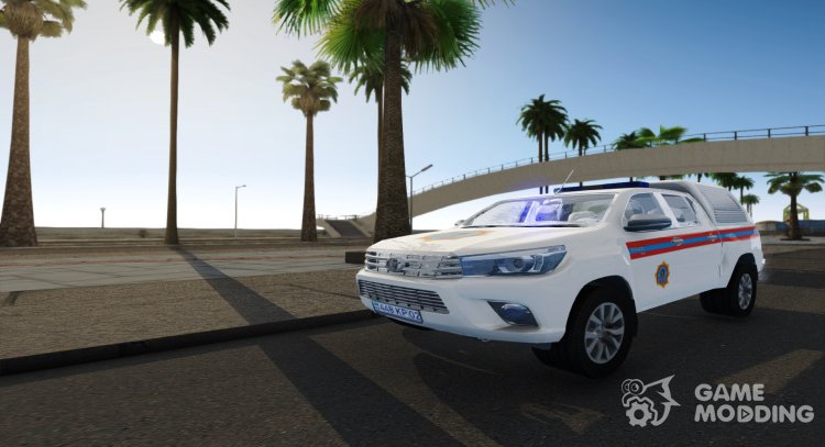 Toyota Hilux (КЧС МВД Республики Казахстан) для GTA San Andreas