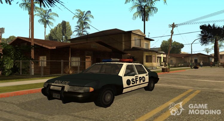 Echo Police SF SA Style para GTA San Andreas