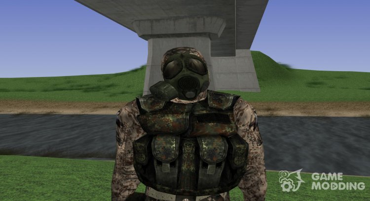 A member of the group Vultures from S. T. A. L. K. E. R V. 2 for GTA San Andreas