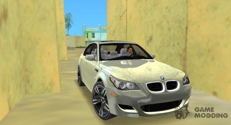 El BMW M5 E60 TT Black Revel para GTA Vice City