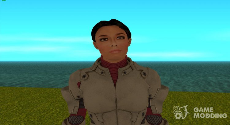 Ashley Williams from Mass Effect for GTA San Andreas