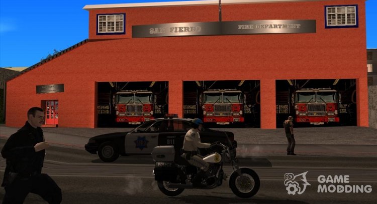 SF Fire Department Fix for GTA San Andreas