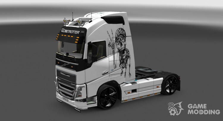 Skeletons By Sasha Skin для Euro Truck Simulator 2