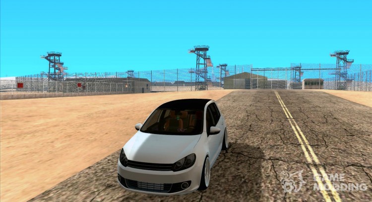 2010 Volkswagen Golf VI Stance Nation для GTA San Andreas