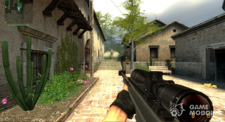 Barrett M82A1 .50BMG на анимации Hav0c для Counter-Strike Source