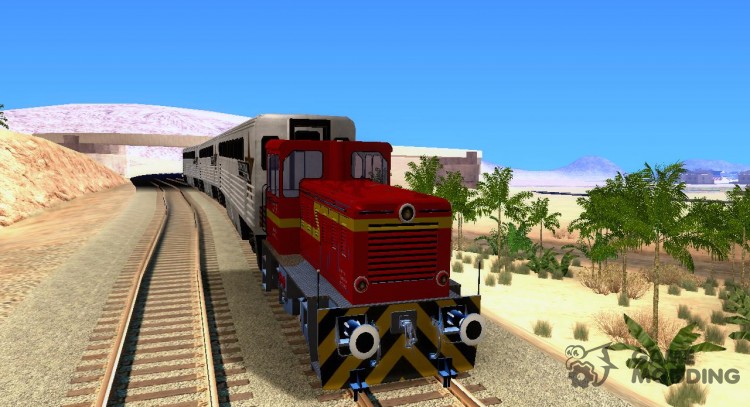 La locomotora LDH 18 para GTA San Andreas
