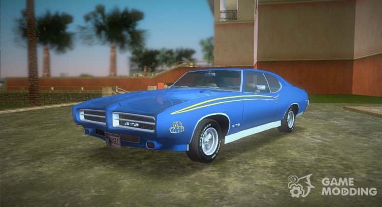 El Pontiac GTO The Judge 1969 para GTA Vice City
