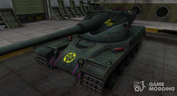 Контурные зоны пробития AMX 50B для World Of Tanks