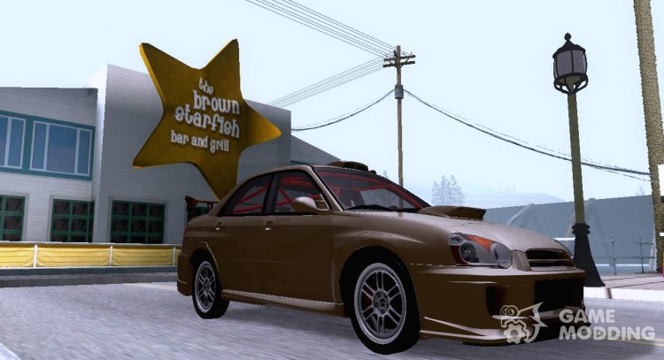 Subaru Impreza WRX STI Drift 2004 для GTA San Andreas