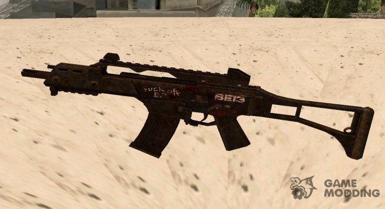 G36C BE13 for GTA San Andreas