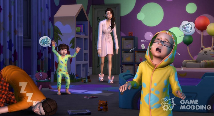 Одежда для малышей для Sims 4