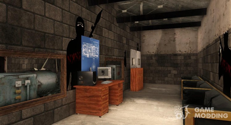 Группировка Боевики в метро в Криминальной России для GTA San Andreas
