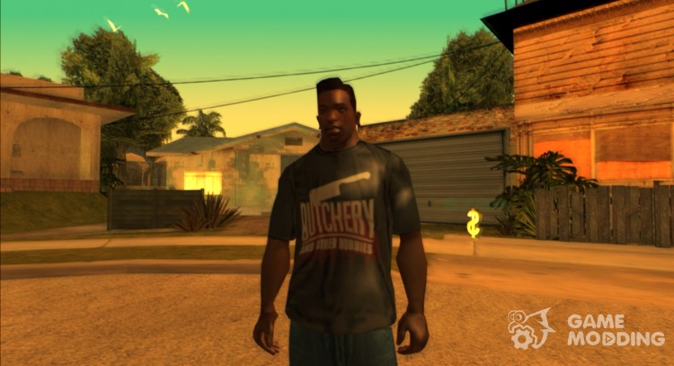 T-shirt Butchery and Other Hobbies for GTA San Andreas