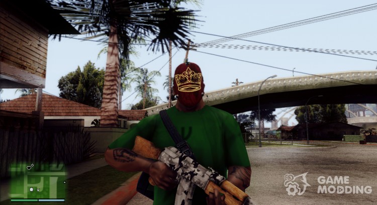 La Máscara De El Rey para GTA San Andreas