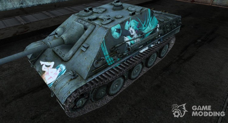 JagdPanther Miku for World Of Tanks