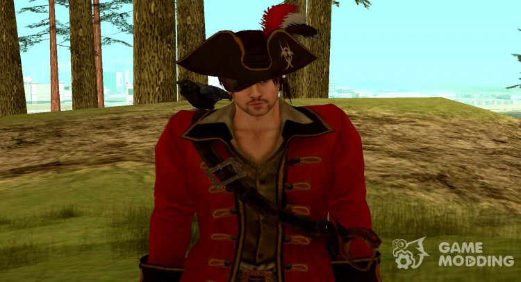 Leon Pirate for GTA San Andreas