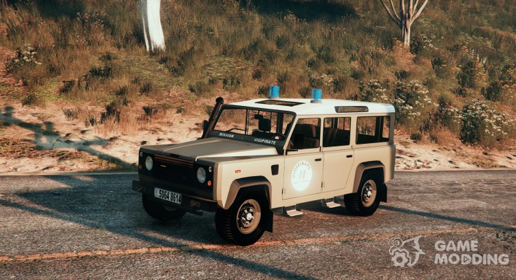 Land Rover Defender 110 Armée de Terre VIGIPIRATE для GTA 5