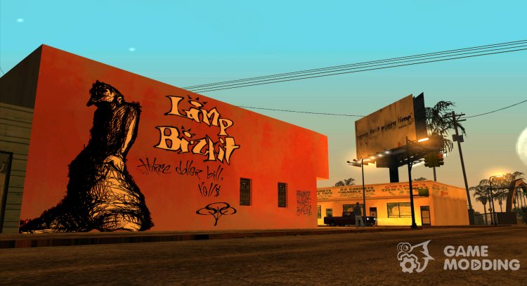 Стена Limp Bizkit для GTA San Andreas
