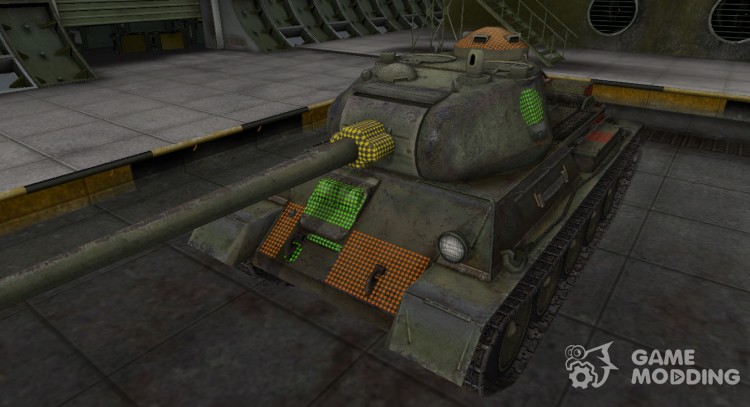 La zona de ruptura del T-43 para World Of Tanks