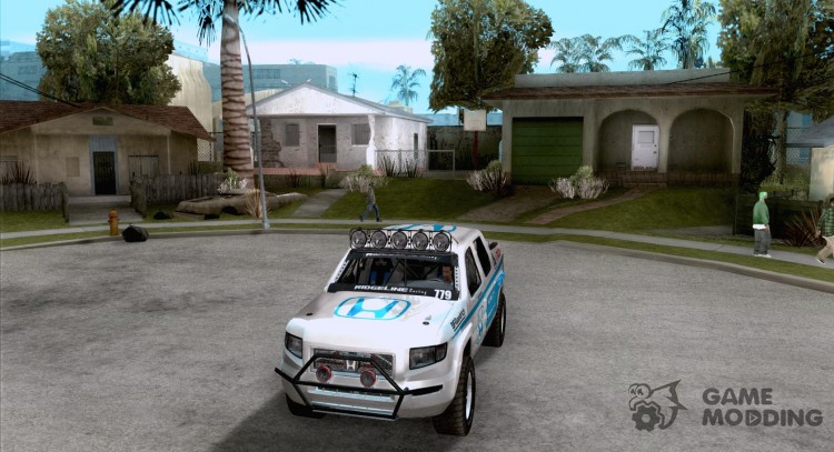 Honda Ridgeline Baja White для GTA San Andreas
