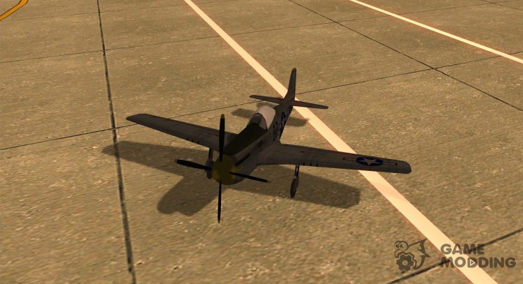 P-51 Mustang для GTA San Andreas