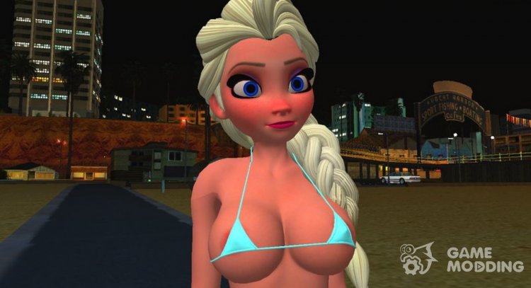 Elsa Hot Summer for GTA San Andreas