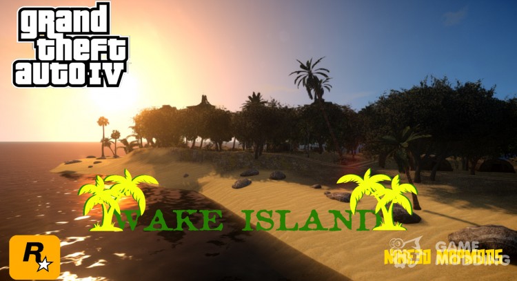Wake Island map mod v.1.0 for GTA 4