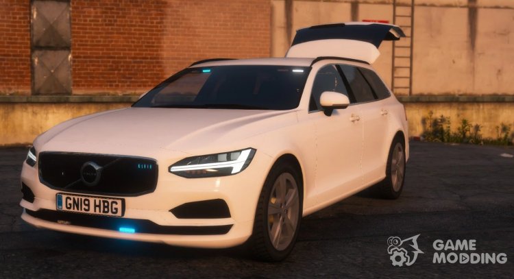 2019 Unmarked Police Volvo V90 for GTA 5