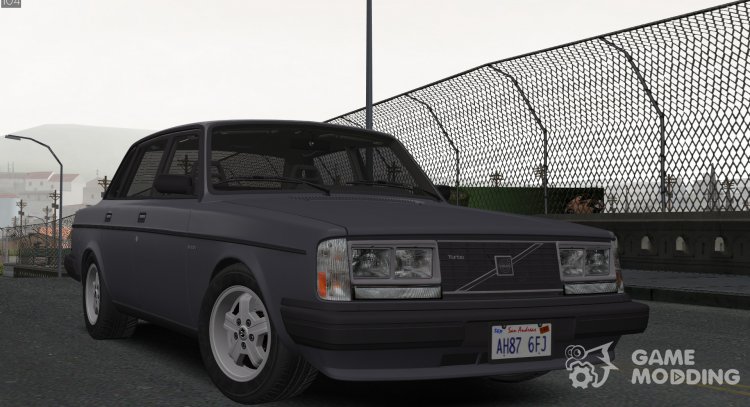 Volvo 244 Sedan Turbo (1983) 1.1 для GTA San Andreas