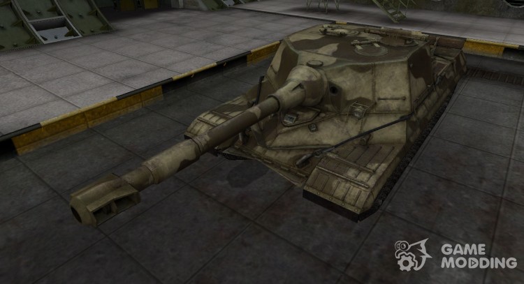 El desierto de skin para el Objeto de 268 para World Of Tanks