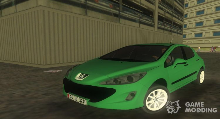 2010 Peugeot 308 for GTA Vice City