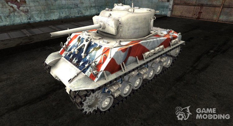 M4a3 Sherman de Fantom2323 para World Of Tanks