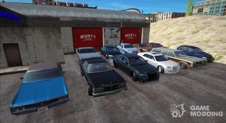 Pack of Chrysler cars (The Best) for GTA San Andreas