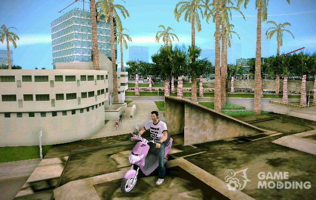 Suzuki Adress для GTA Vice City