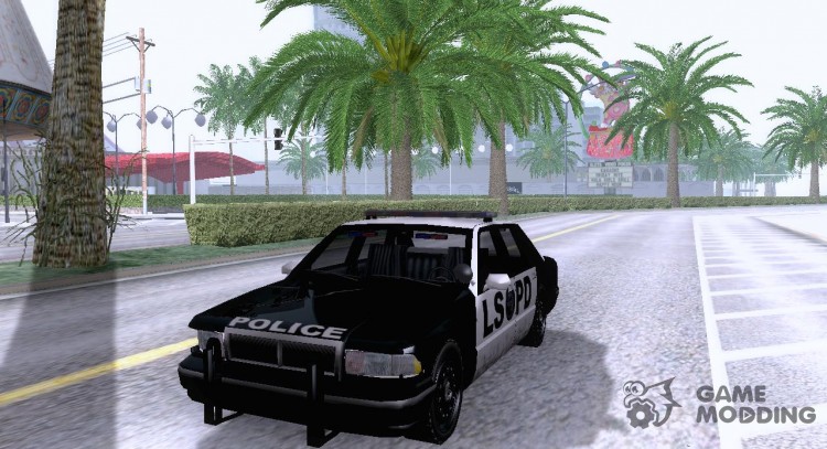 El nuevo vehículo de la policía LSPD para GTA San Andreas