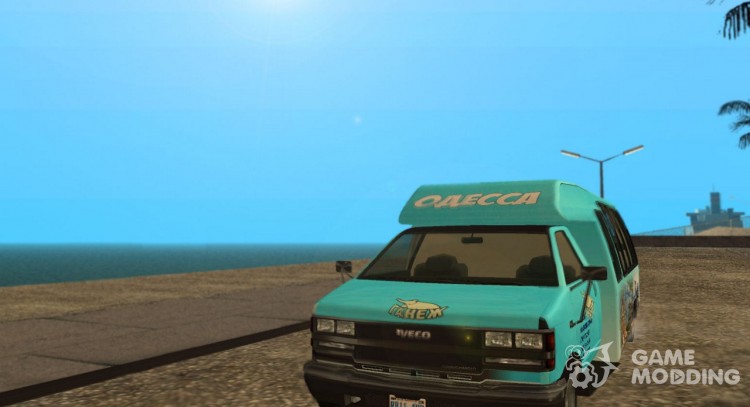 Iveco Custom Odessa para GTA San Andreas