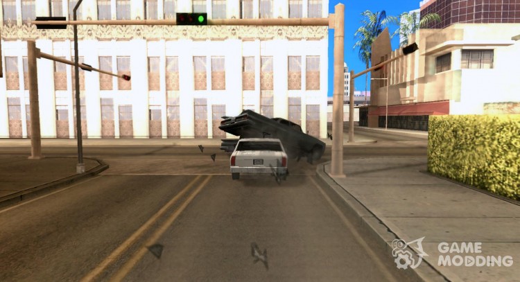 Realistic Car Crash Physics para GTA San Andreas
