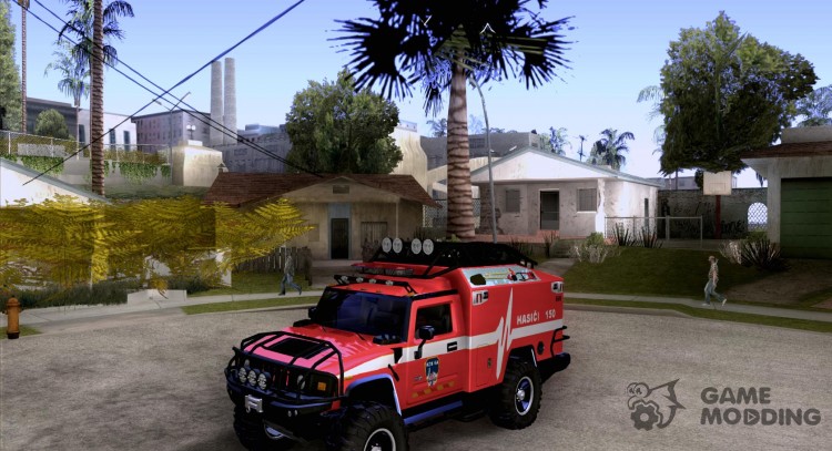 HZS Hummer H2 для GTA San Andreas