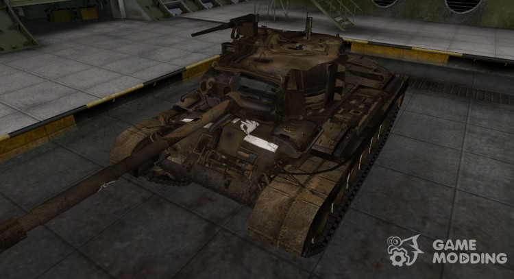 El skin al estilo de C&C GDI para el M46 Patton para World Of Tanks