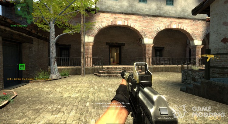 Darkness Device Sand Camo AK-47 for Counter-Strike Source
