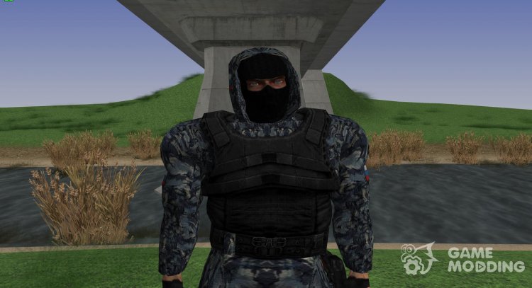 Member of the Russian special forces of S. T. A. L. K. E. R V. 7 for GTA San Andreas