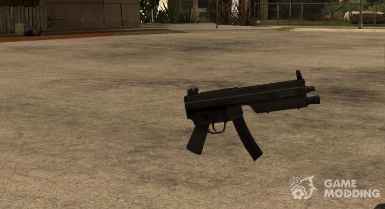 MP5 from GTA IV for GTA San Andreas