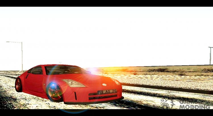 Ниссан 350Z гаража Е. П  для GTA San Andreas