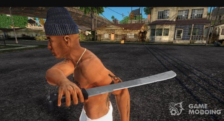 Machete from the game Pay Day 2 for GTA San Andreas