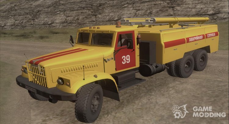 KrAZ - 256 Emergency Service for GTA San Andreas