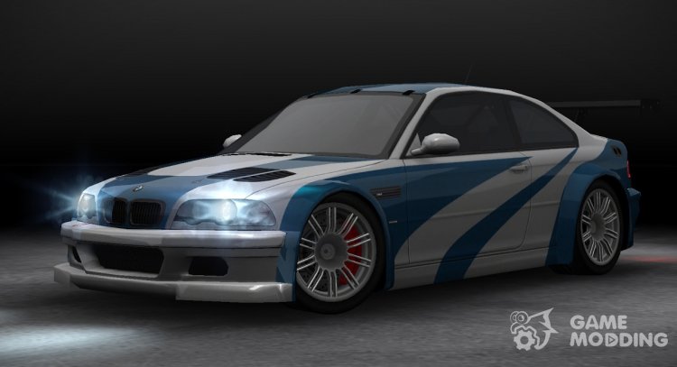 BMW M3 GTR Sound Mod для GTA San Andreas