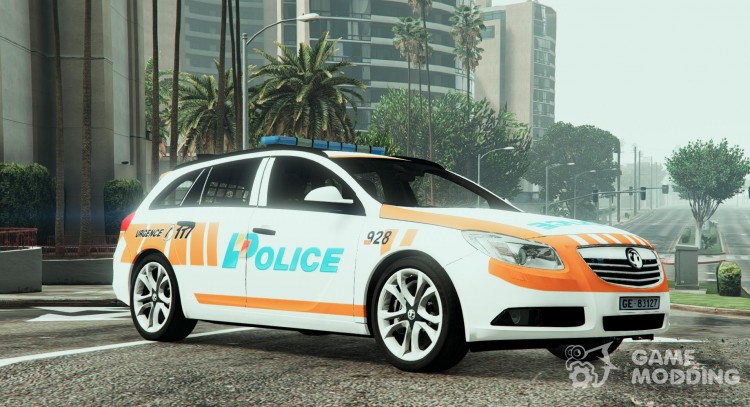 Vauxhall Insigna Swiss - GE Police для GTA 5