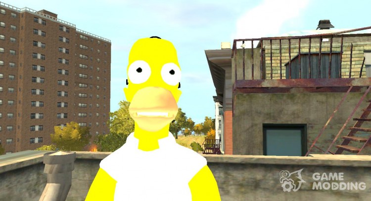 Homer Simpson para GTA 4