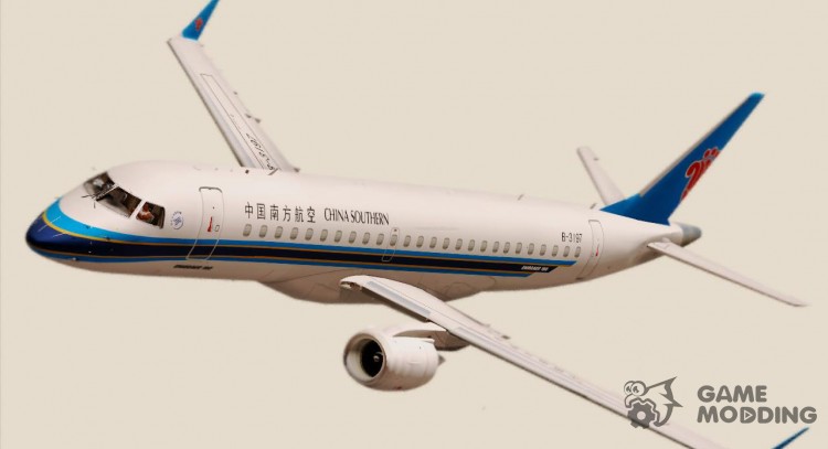 Embraer ERJ-190 China Southern Airlines para GTA San Andreas